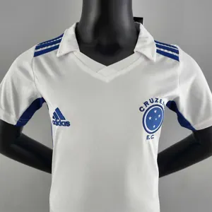 22-23 Cruzeiro away kids kit 10