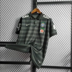 Brazil Polo Black Stripe 3