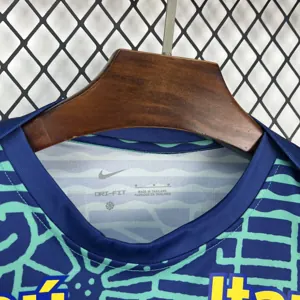 2024 Brazil Mens Pre-Match Kit Football Retro T-Shirt AAAAJersey Supply Yupoo 9 5