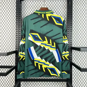 1994 Brazil Retro Mens Goalkeeper Kit Football Long Sleeve Shirt AAAAJersey Supply Yupoo 7 1