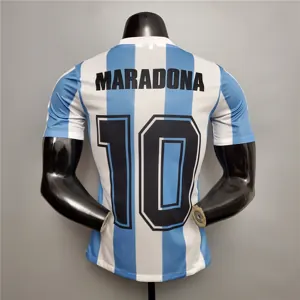 1986 Argentina home 10# Maradona Player version1684421352000 4