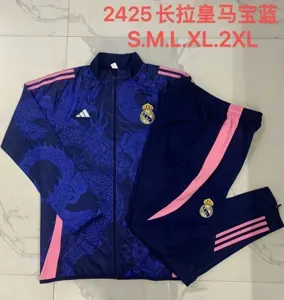 24-25 Real Madrid Jackets Football Shirts 2
