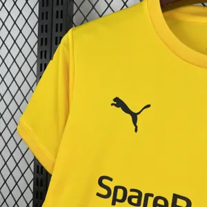 26-27 FK Bodø/Glimt Mens Home Kit Football Yellow T-Shirt AAAAJersey Supply Yupoo 7