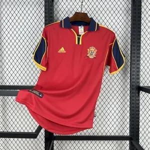 1998 Spain Home Retro Kit Vintage Shirt AAAAJersey Supply Yupoo