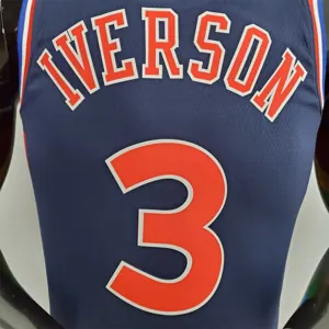2022 Iverson#3 76ers Royal Blue 1