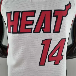 75th Anniversary Miami Heat HERRO#14 White NBA Jersey 2