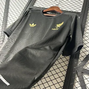 2025 Mexico Gold Jersey Black Special Edition Shirt Soccer Uniform AAAAJersey Wholesale Yupoo 4