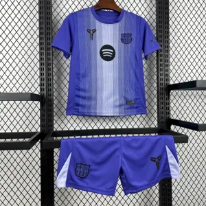 25-26 Kids Barcelona Goalkeeper Kit Youth Apparels Football AAAAJersey Dropship Yupoo 5