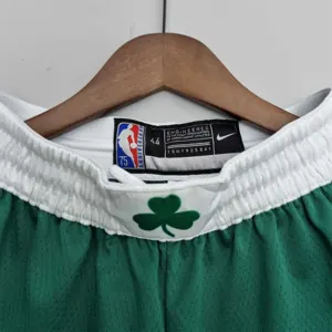 75th Anniversary Boston Celtics Green Shorts NBA 4