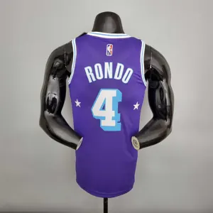 2022 75th Anniversary Rondo #4 Lakers City Edition Purple 7