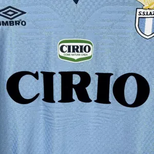 96-97 Lazio Home Retro Kit Vintage Shirt AAAAJersey Supply Yupoo 1