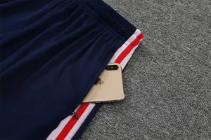 22-23 PSG training suit short sleeve kit White Blue Red 7