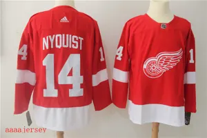 Detroit Red Wings ice hockey jersey M-3XL 底特律红翼队冰球服 3