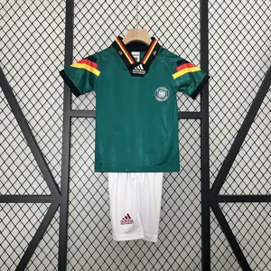 1992 Germany Away Retro Kids Kits Euro Cup Shirt Football Jerseys Yupoo