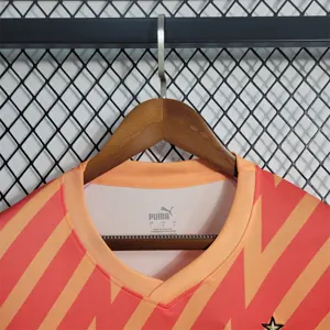 23-24 AC Milan Goalkeeper Orange Size S-XXL Soccer Jersey 10