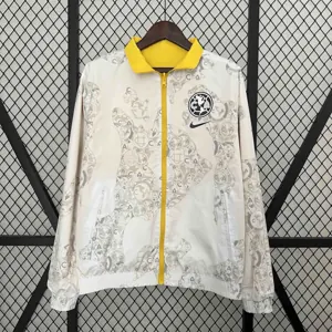 2024 Club America Trench Coat Reversible Windbreaker Double-Sides Jacket Soccer AAAAJersey Yupo 1