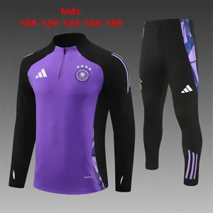 2024 Germany Kids Long Sleeve Training Suit Football Shirts