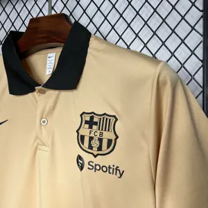 24-25 Barcelona Yellow POLO Shirt Sport AAAAJersey Yupoo 2
