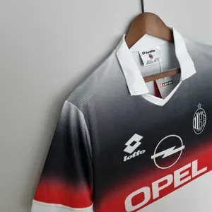 95-96 AC Milan training suit blackwhite 5
