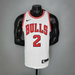 BALL#2 Chicago Bulls white