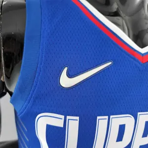 75th Anniversary WALL#11 Los Angeles Clippers NBA Jersey Blue 8