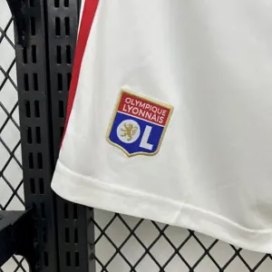 25-26 Lyon Home Shorts Football Trousers AAAAJersey Supply Yupoo 1