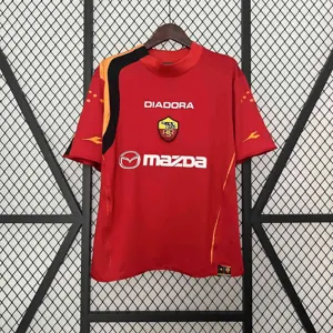 04-05 Roma Home Retro Kit Football Apparel AAAAJerseys Dropshipping Yupoo