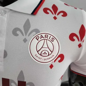 22-23 PSG Co-branded version white POLO 3