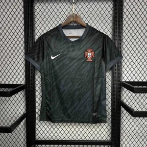 2024 Portugal Goalkeeper Black Kit UEFA Euro 2024 Soccer Uniform AAAAJersey Dropshiping Yupoo