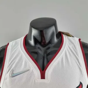 75th Anniversary Miami Heat ADEBAYO#13 White NBA Jersey 7