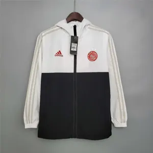 20-21 Ajax Black &amp; White Windbreaker