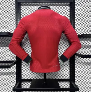 2024 Portugal Home Long Sleeve Kit Player Version Shirt Jerseys Supllier Yupoo 3