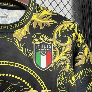 2022 Italy X Versace Black Gold Special Edition Kit AAAAJersey Supplier Yupoo 1