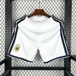 2026 World Cup Argentina Home Kit Player Version Football Shorts AAAAJersey Supply Yupoo
