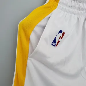 Lakers White Shorts 5