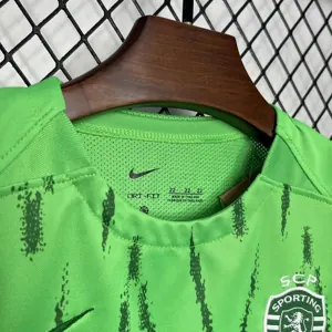 24-25 Sporting Lisbon Third Kid Kits Youth Apparels Football AAAAJersey Yupoo 1