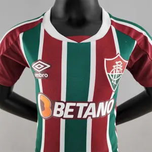 22-23 Fluminense home kids kit 8