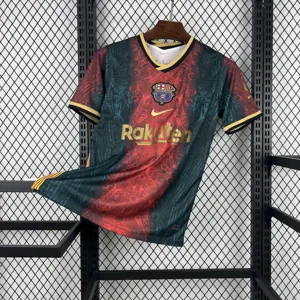 25-26 Barcelona Mens Concept Edition Red T-Shirt Soccer Uniform AAAAJersey Supplier Yupoo