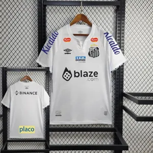 24-25 Santos Home Kit Football AAAAJersey Supplier 3