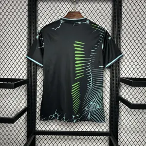 24-25 Real Madrid Green Jaguar Special Edition Kit Soccer Uniforms Soccer AAAAJersey Yupoo 3