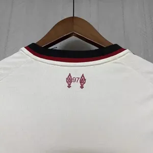 25-26 Liverpool Away Long Sleeve Kit Football Apparels AAAAJersey Wholesale Yupoo 8