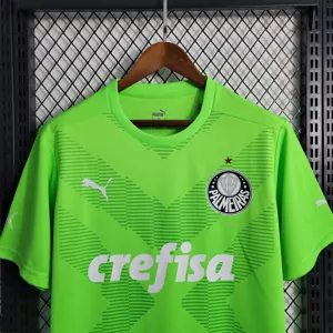 23-24 Palmeiras fluorescent green goalkeeper 4