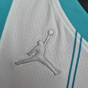 75th Anniversary BALL #1 Charlotte Hornets White NBA Jersey 4