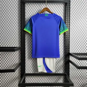 2022 Brazil away kids kit 3