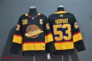 Vancouver Canucks ice hockey jersey M-3XL 温哥华加人队冰球服 1