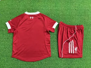 25-26 Liverpool Home Kid Kits Player Version Youth Apparels AAAAJersey Supply Yupoo 1
