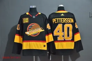 Vancouver Canucks ice hockey jersey M-3XL 温哥华加人队冰球服 2
