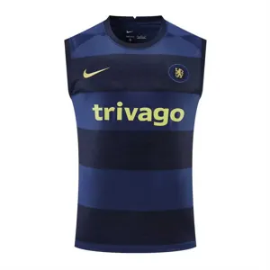 22-23 Chelsea vest training suit kit royal blue 2
