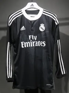 14-15 Real Madrid Third Retro Kit Vintage Player Version Long Sleeve Shirt AAAAJersey Dropship 1