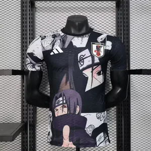 25-26 Japan x Naruto Uchiha Itachi Special Edition Kit Player Version Shirt AAAAJersey Wholesal